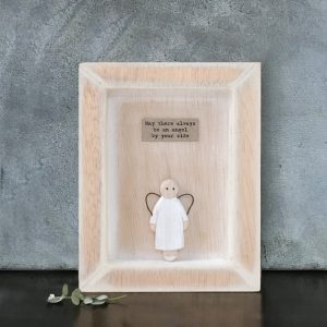 East of India 'Angel By Your Side' wooden picture