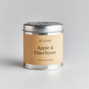 St Eval 'Apple & Elderflower' Scented Tinned Candle