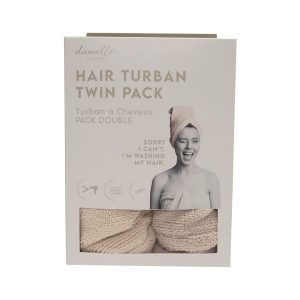 Hair Turban Twin Pack