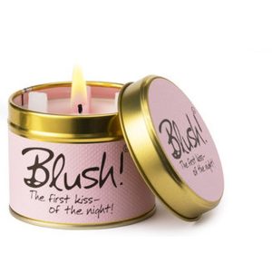 Lily-Flame 'Blush' Scented Tinned Candle