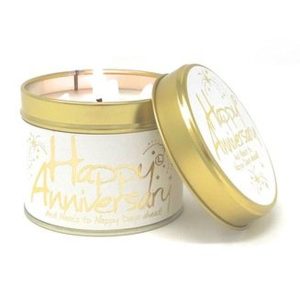 Lily-Flame 'Happy Anniversary' Scented Tinned Candle