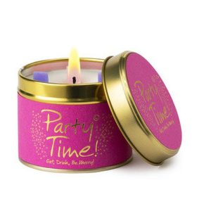 Lily-Flame 'Party Time' Scented Tinned Candle